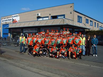 Blanken natuursteen sponsor WTC Jong en Oud